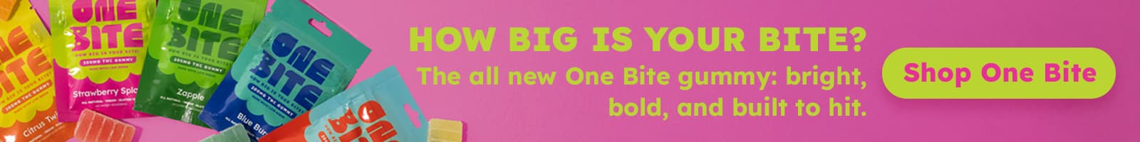 One Bite Category Banner