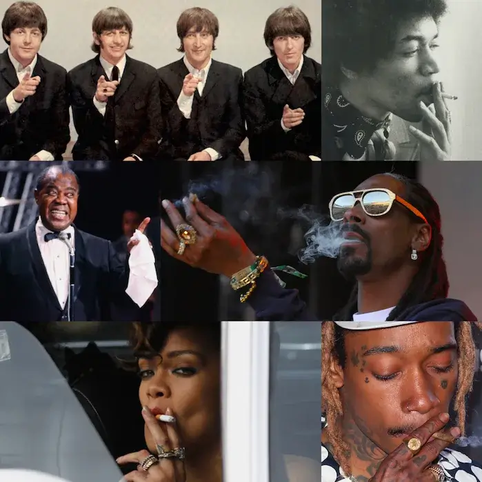 Influential Celebrities in Cannabis