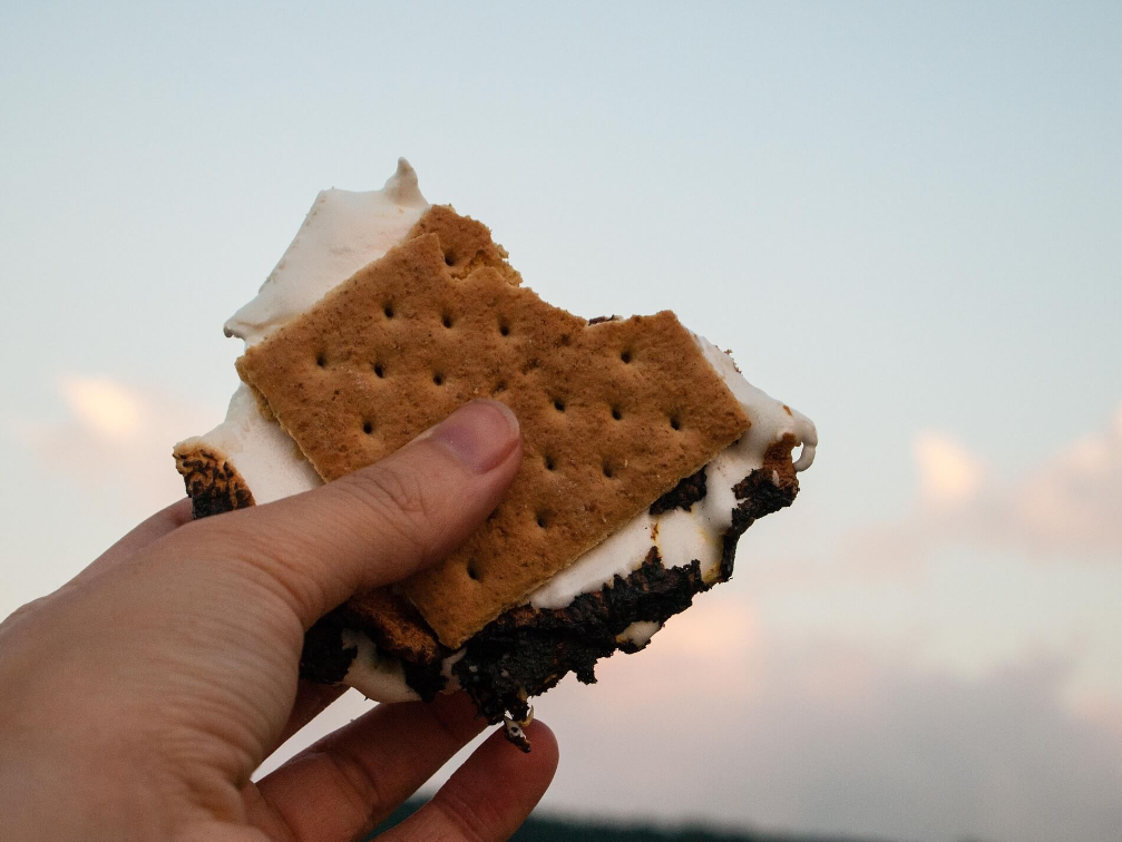 S'mores, infused chocolate 