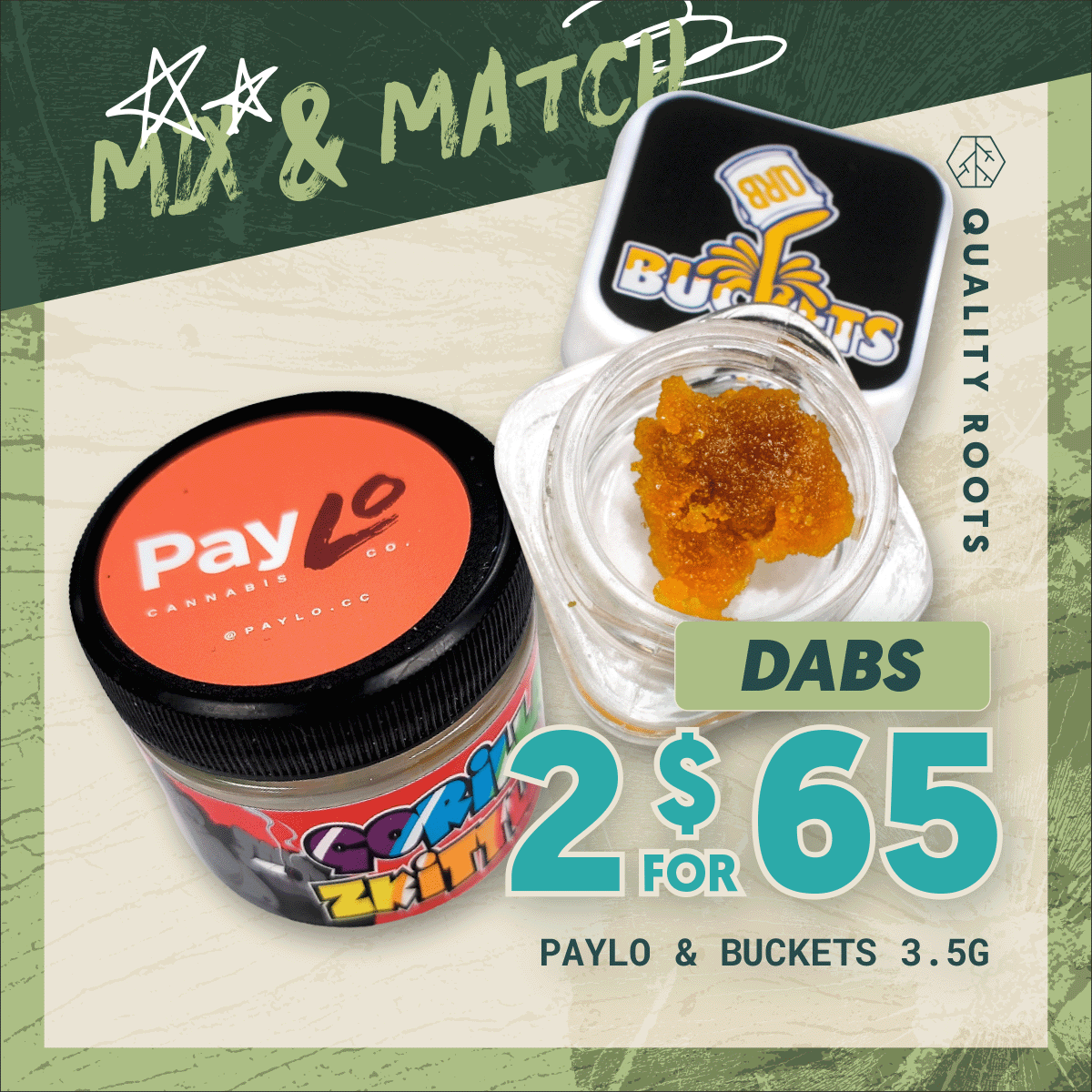 Concentrates 2 for $65